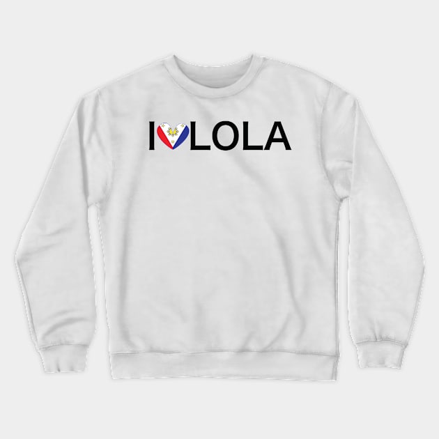 I LOVE LOLA Crewneck Sweatshirt by Estudio3e